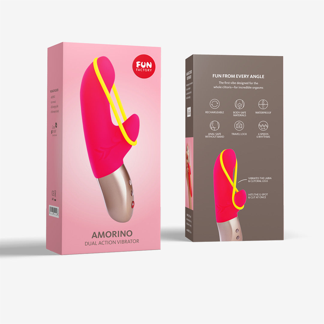 FUN FACTORY - Rabbit Vibrator AMORINO pink