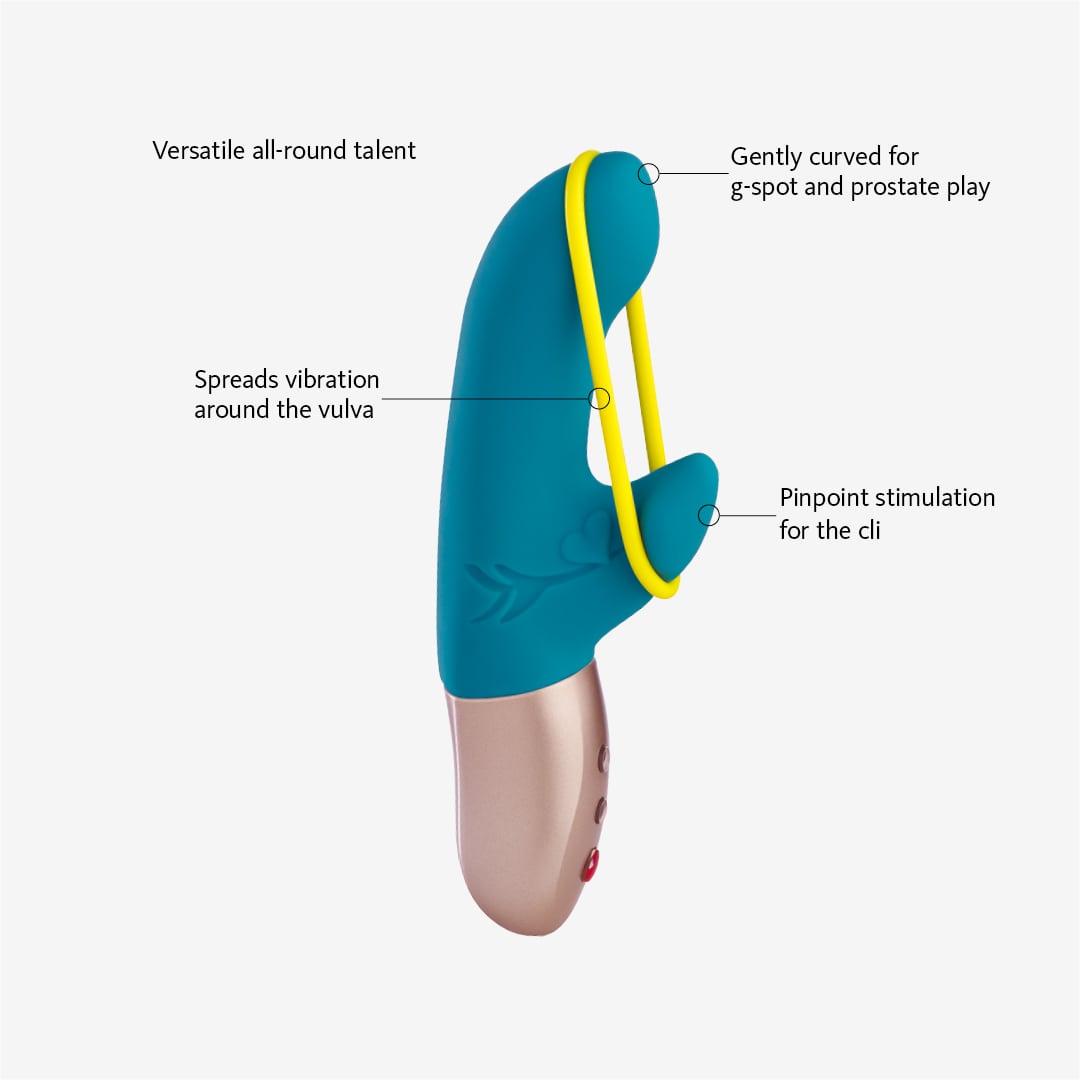 FUN FACTORY - Rabbit Vibrator AMORINO petrol