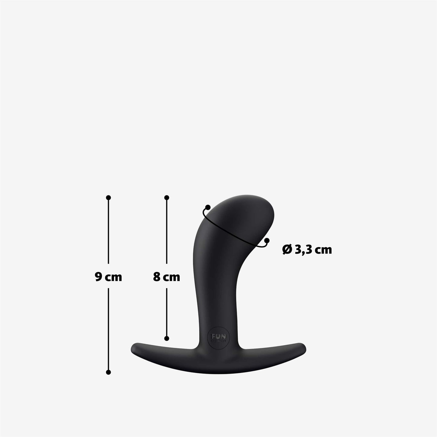 FUN FACTORY - Analplug BOOTIE M black