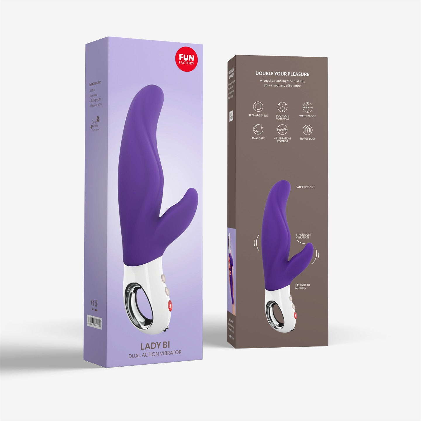 FUN FACTORY - Rabbit Vibrator LADY Bi violet