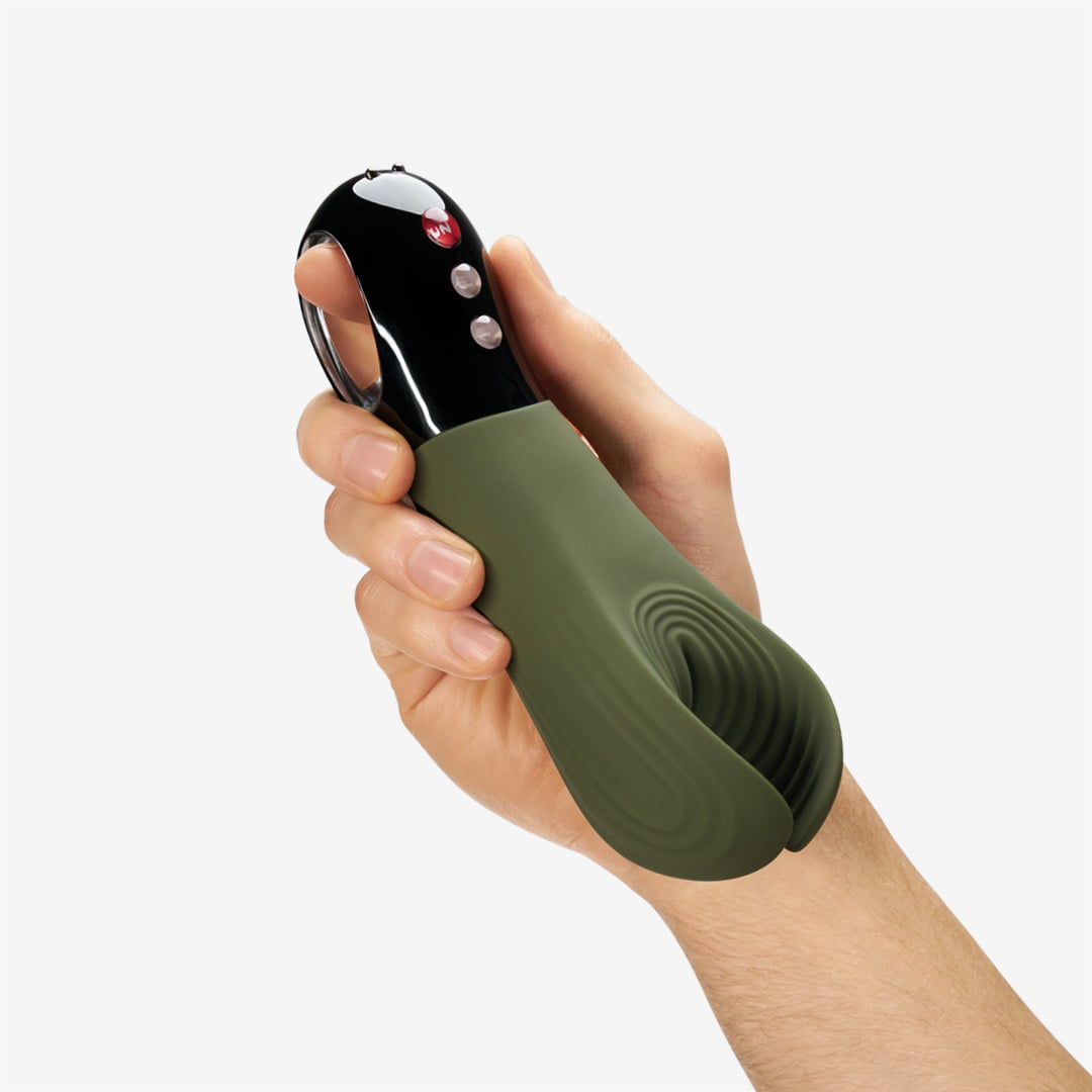 FUN FACTORY - Penisvibrator MANTA moss green