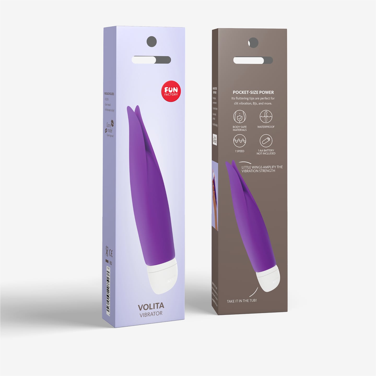FUN FACTORY - Mini Vibrator VOLITA Packaging