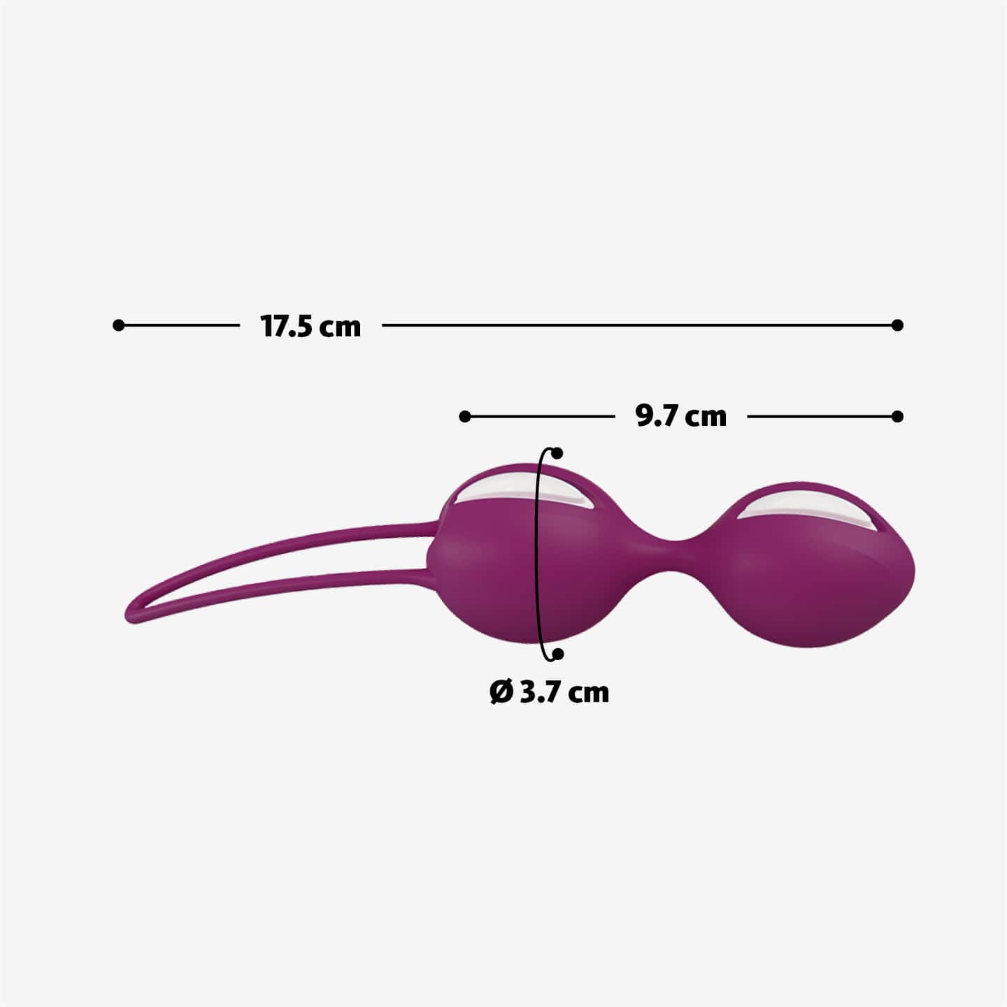 SMARTBALLS DUO grape Boules de quilles