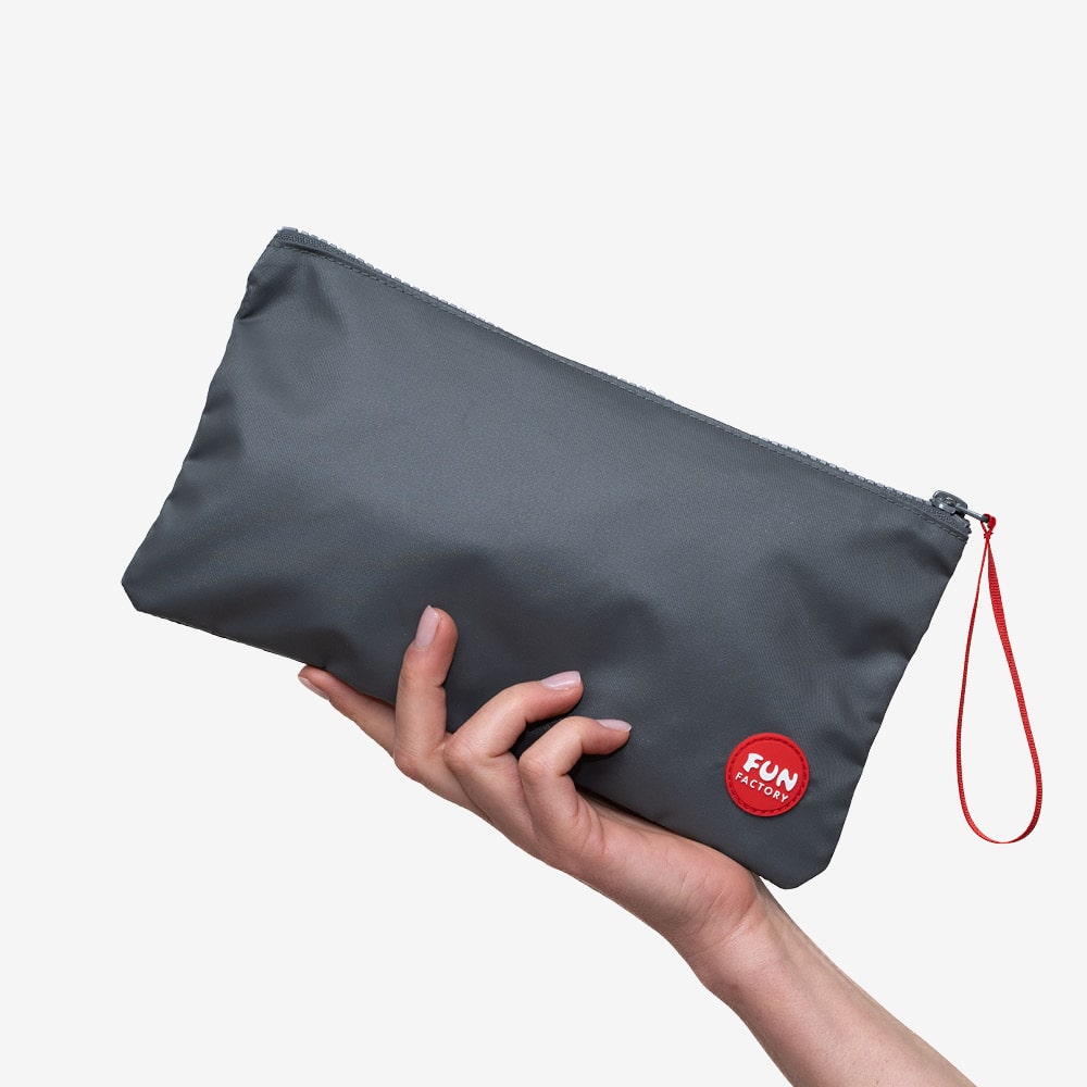 TOYBAG M in Grey Handshot – FUN FACTORY