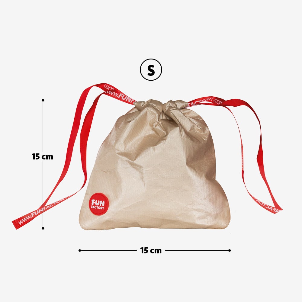 TOYBAG S in Gold Maße – FUN FACTORY